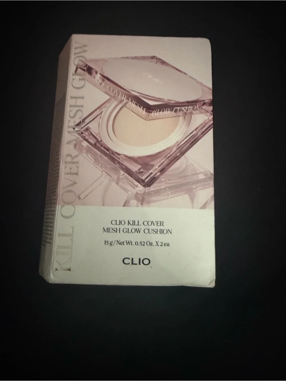 Clio Kill Cover Mesh Glow Cushion - Beige / Pink Accents
